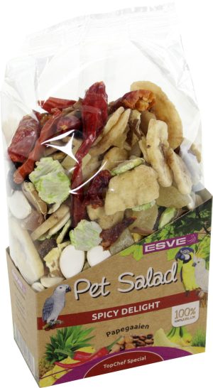 Pet Salad - Spicy Delight Vogel