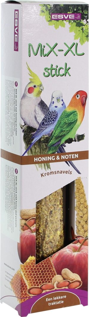 MiX-XL stick Kromsnavel Honing+Noten
