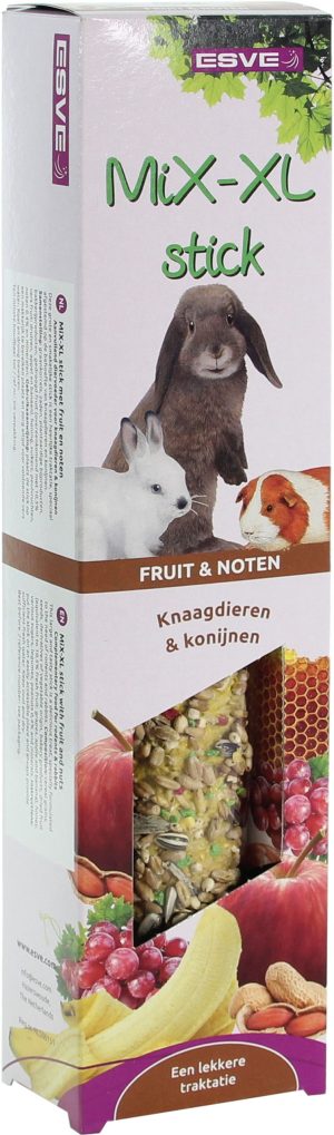 MiX-XL stick Knaagdier Fruit+Noten