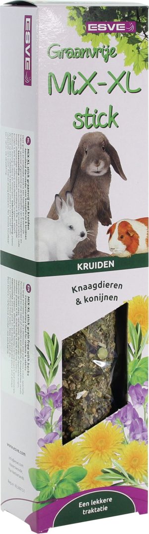 MiX-XL stick Knaagdier Kruiden - Grnvrij