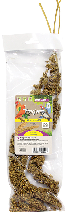 Trosgierst Geel 3 stuks+Hanger