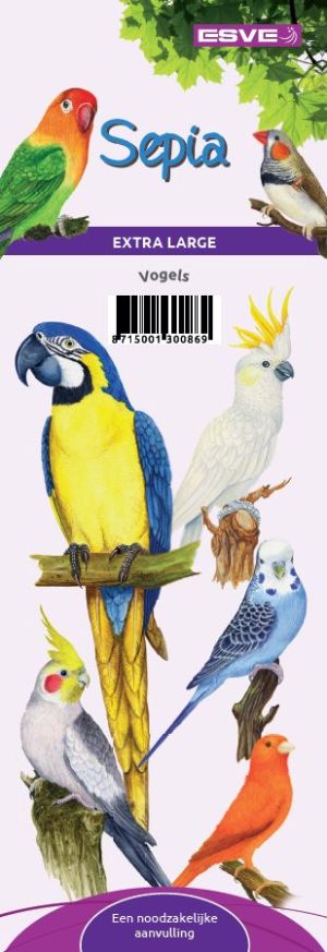 Sepia verpakt Xtra Large