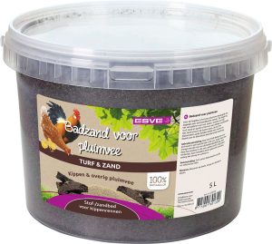 Badzand voor pluimvee