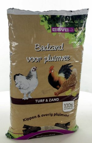 Badzand voor pluimvee