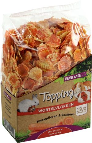 Topping Wortelvlokken Knaagdier