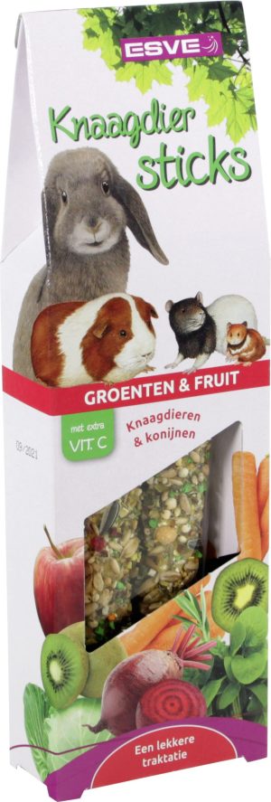 Knaagdiersticks Vit.C Groenten en Fruit