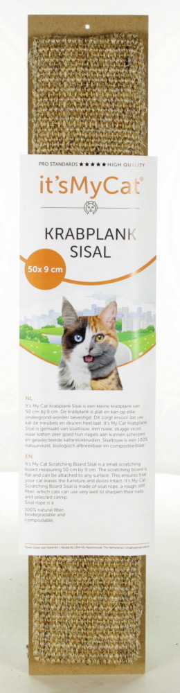 It's My Cat Krabplank Sisal beige