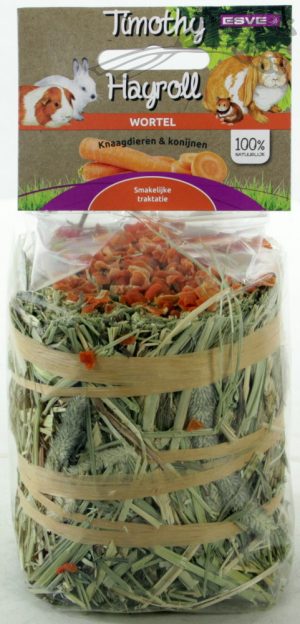 Timothy Hay Roll Wortel 8 rollen