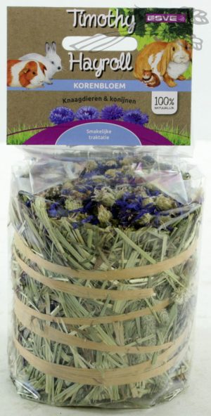 Timothy Hay Roll Korenbloem 8 rollen