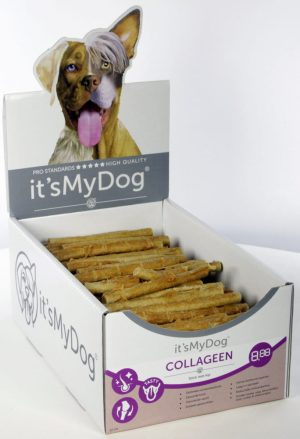it's My Dog Collageen stick met kip 12 cm doos van 200