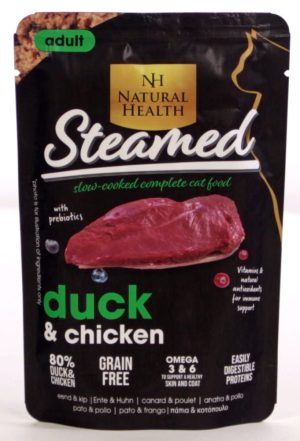 NH Cat Steamed Duck doos van 12 zakjes